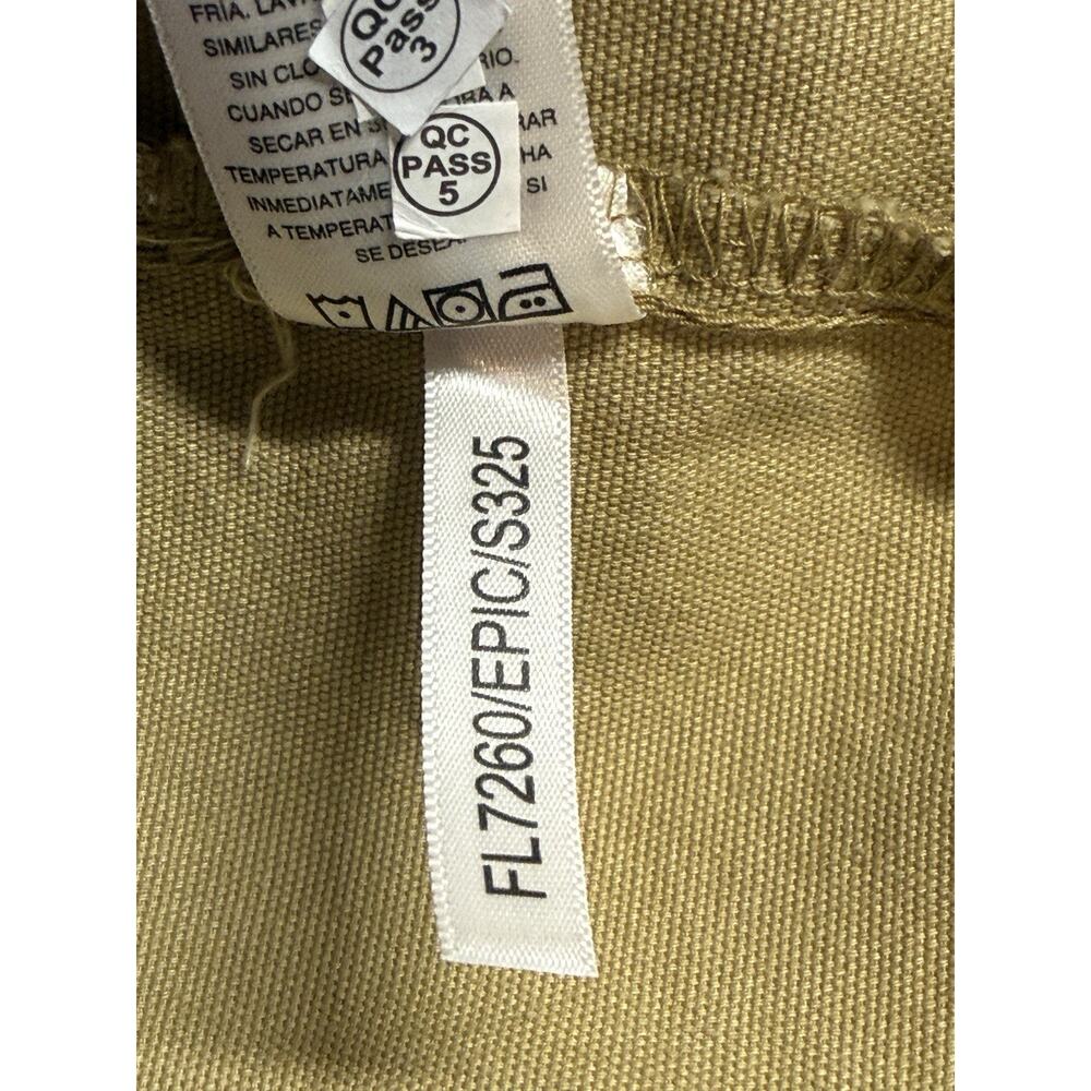 Scoop Barn Field Jacket Classic Tan Chore Zip Snap Brown Corduroy Collar Large - Picture 11 of 13